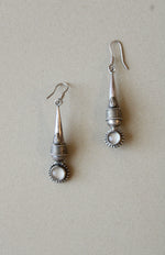 Sterling Silver Western Dangle Earrings