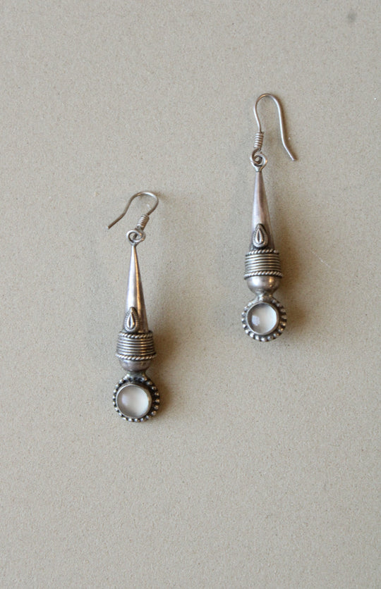 Sterling Silver Western Dangle Earrings