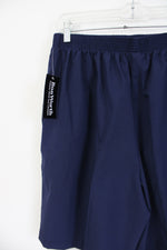 NEW Bonworth Dark Navy Blue Polyester Shorts | M