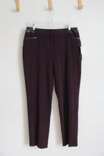 NEW Rafaella Plum Curvy Pants | 10P