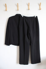 Vintage Jones Studio Black Blazer & Pants Set | 8