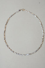 Sterling Silver Braided Chain Necklace