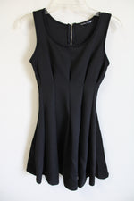 Double Zero Black Pleated Dress | XS