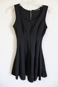 Double Zero Black Pleated Dress | XS