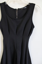 Double Zero Black Pleated Dress | XS