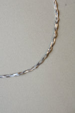 Sterling Silver Braided Chain Necklace