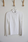 Preswick & Moore Petite White Turtle Neck | L