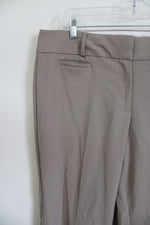 LOFT Tan Julie Trouser Pant | 12
