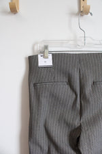 NEW White House Black Market Slim Black & White Shimmer Pants | 12