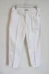 Chico's Platinum White Denim Jeans | 0.5 (S/6)