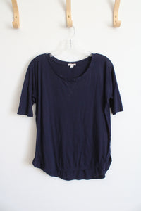 Gap Loose Navy Blue Tee | XS