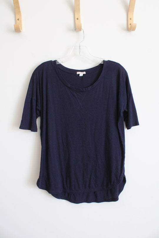 Gap Loose Navy Blue Tee | XS