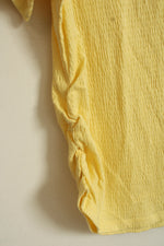 NEW Talbots Yellow Textured T-shirt | XL