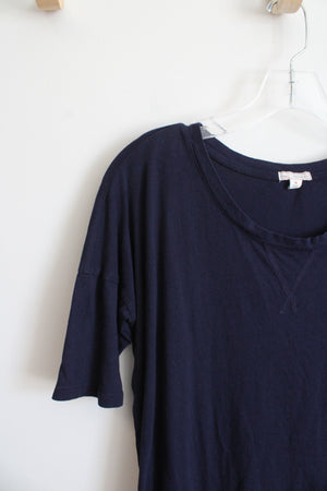 Gap Loose Navy Blue Tee | XS