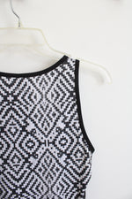 Gottex Black and White Athletic Tank | XS