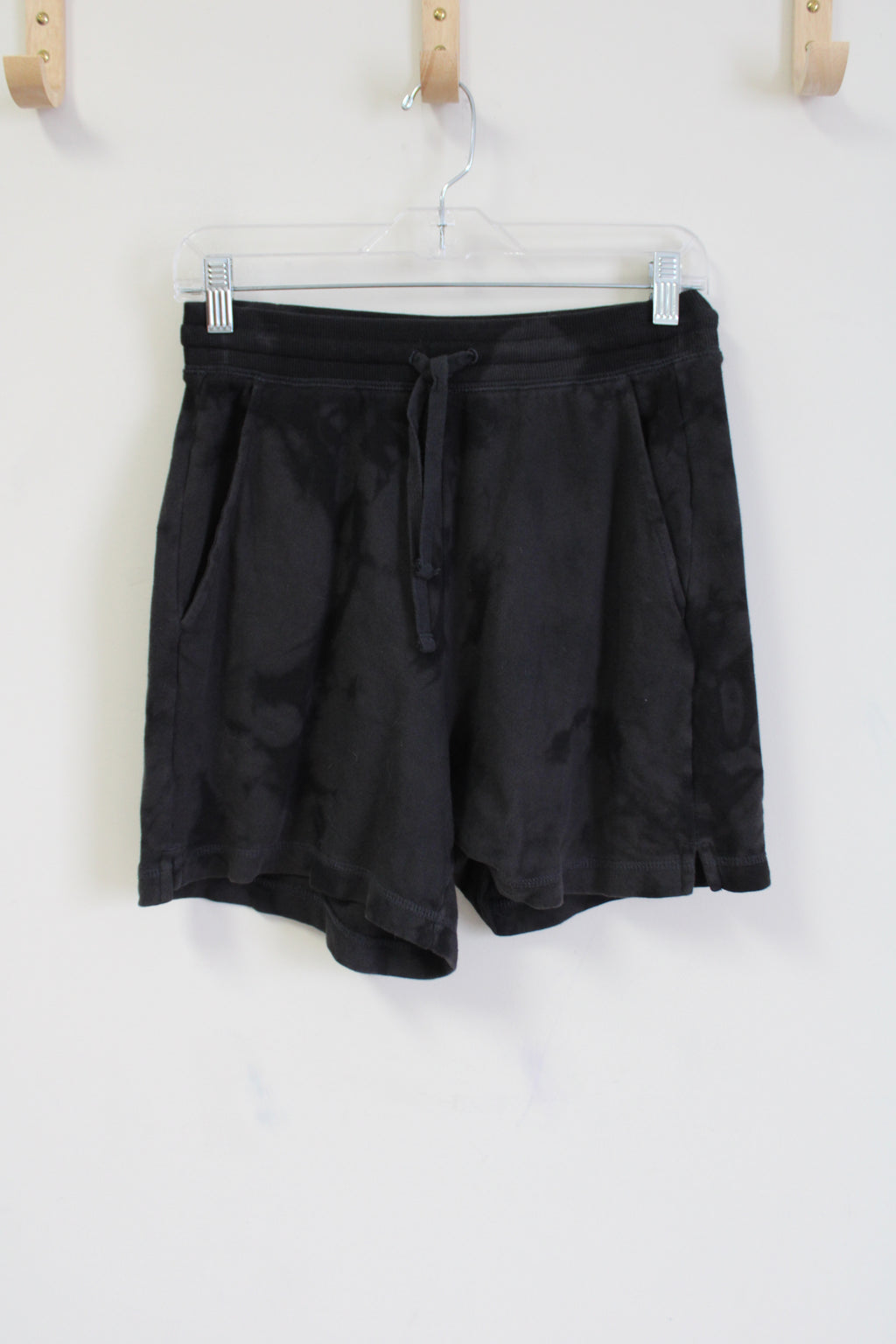 Old Navy Black & Gray Tie Dye Shorts | S
