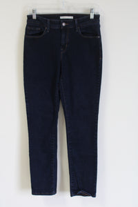 Levi Strauss Classic Mid Rise Skinny Dark Wash Jeans | 6