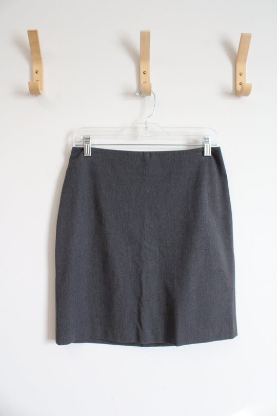 The Limited Stretch Gray Pencil Skirt | 6