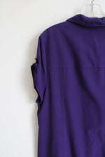 NEW Chico's Zenergy Eggplant Purple Neema Suzanna Dress | 3 (XL/16)