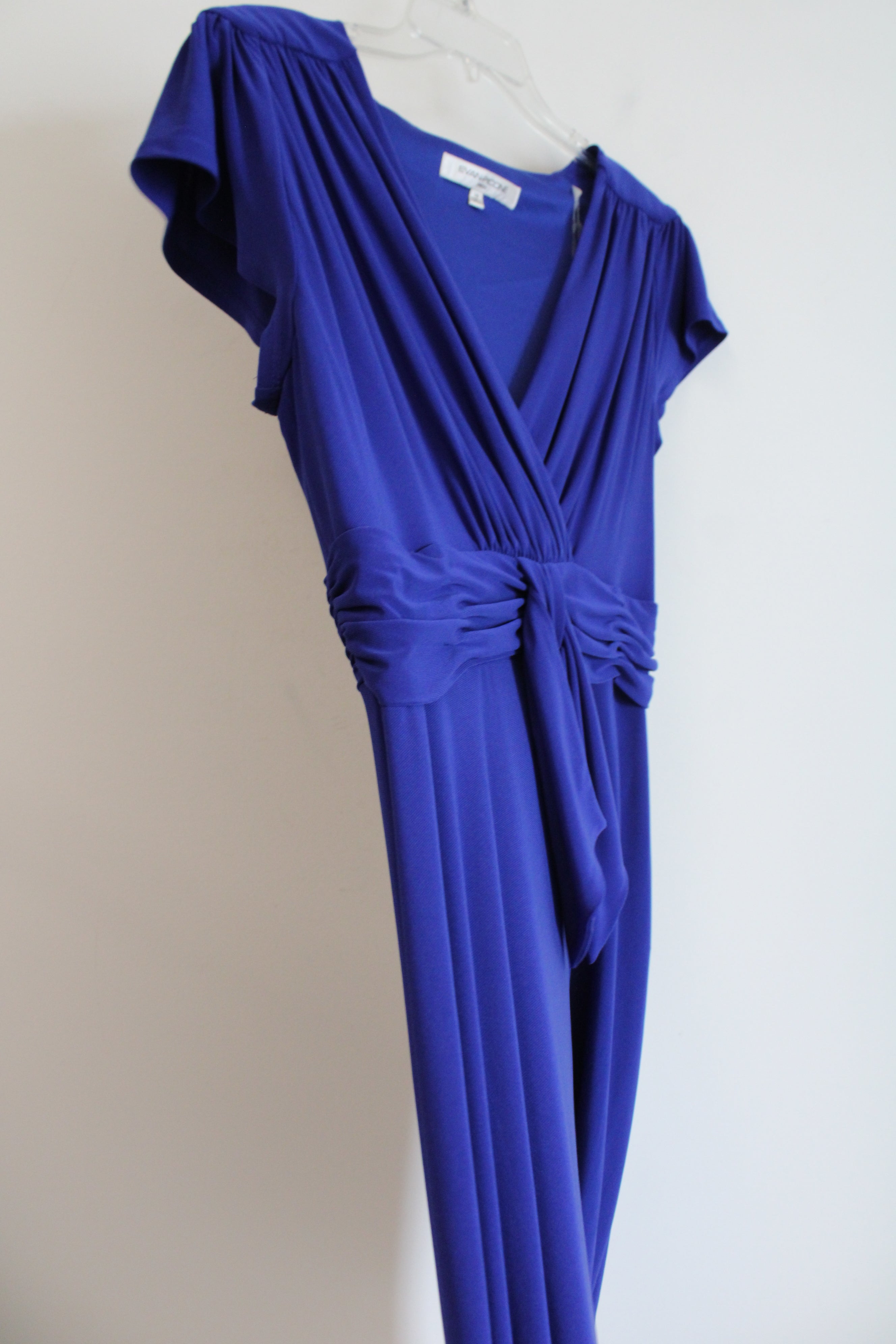 New Evan-Picone Cobalt Blue Dress