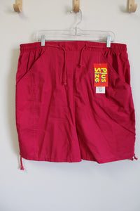 NEW The Classics By Lauren Brooke Vintage Pink Shorts | 20W