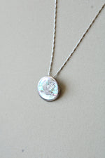 Dove Abalone Sterling Silver Necklace & Pendant