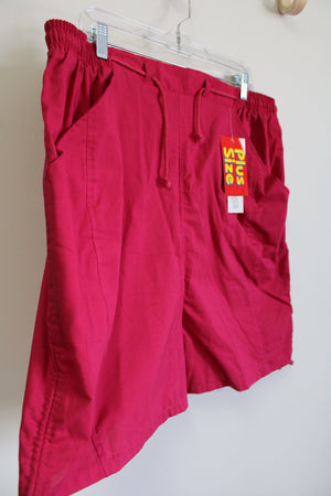 NEW The Classics By Lauren Brooke Vintage Pink Shorts | 20W