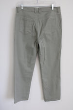 Gloria Vanderbilt Sage Green Amanda Denim Jeans | 14 Petite