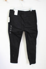 NEW Free Assembly Black Distressed High Rise Skinny Jeans | 16