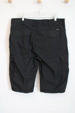 Lee Black Cargo Shorts | 40
