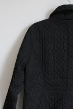 Dress Barn Black Quilted Jacket | L