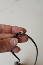 Premier Designs Caramel Latte Hammered Pendant Necklace