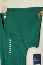 NEW Cherokee Green Workwear Unisex Front Pocket Scrub Top | M