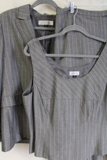 NEW Tahari Arthur S. Levine Gray Suit Set | 16