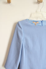 NEW Michael Kors Fall 2016 Collection Powder Blue Wool Dress | 4