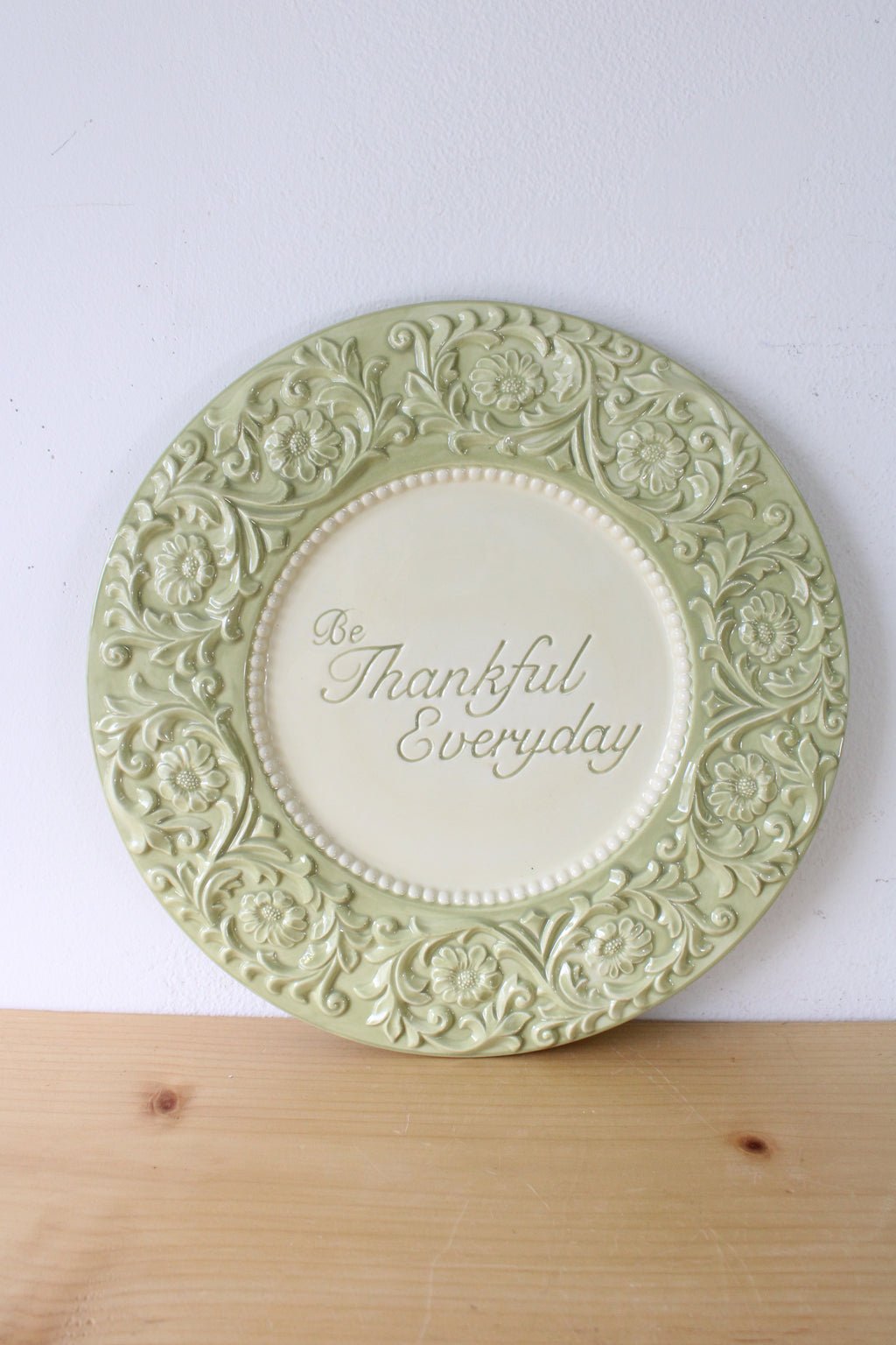 Be Thankful Everyday Shared Blessings Serving Dish