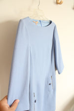 NEW Michael Kors Fall 2016 Collection Powder Blue Wool Dress | 4