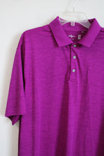 Walter Hagen 11 Majors Purple Pink Polo Shirt | XXL