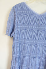 Rabbit Rabbit Rabbit Blue Lace Dress | 16W