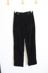Not Guilty Black Velvet Pants | 3/4