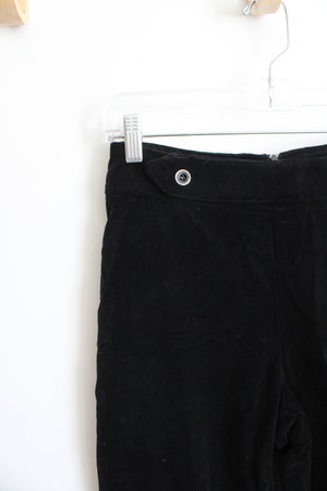 Not Guilty Black Velvet Pants | 3/4