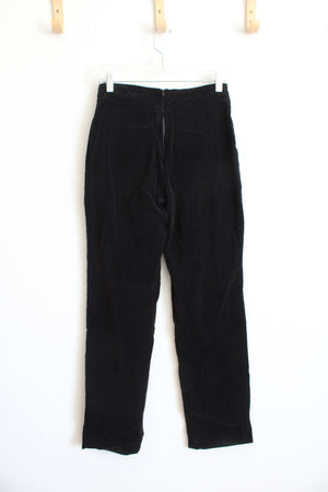 Not Guilty Black Velvet Pants | 3/4