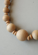 Wooden Beaded Chunky Necklace