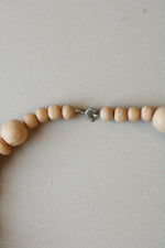 Wooden Beaded Chunky Necklace