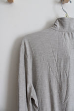 FLX Tan Heathered 1/4 Zip Lightweight Jacket | XL