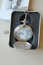 Al Agnew "Majestic Flight" Bald Eagle Pocket Watch