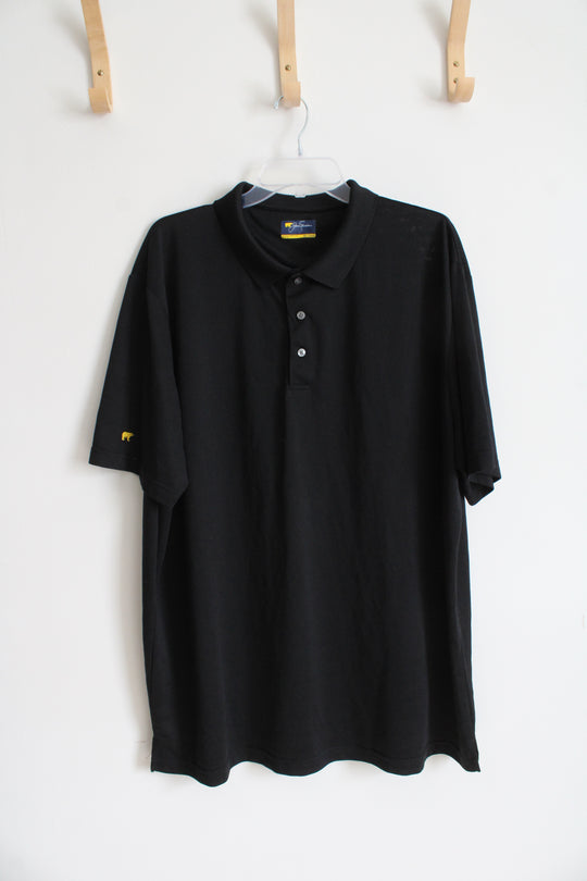 Jack Nicklaus Black Polo Shirt | XXL