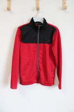 AND1 Red & Black Zip Up Jacket | L (10/12)