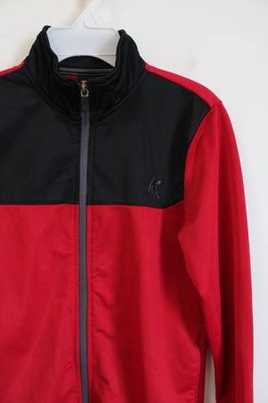 AND1 Red & Black Zip Up Jacket | L (10/12)
