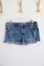 Bullhead Boyfriend Distressed Jean Shorts | 13